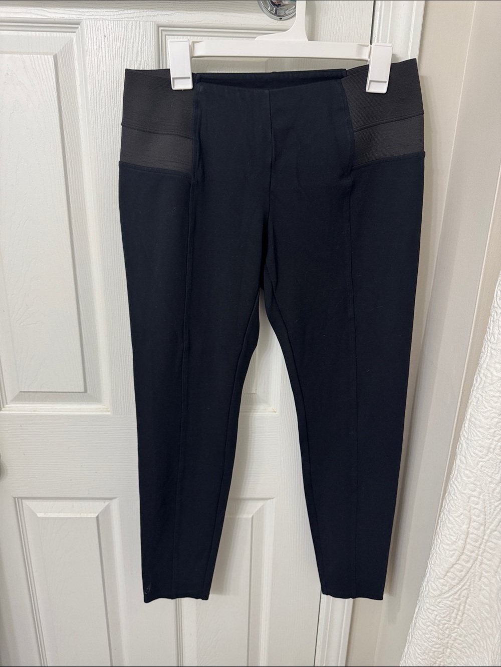 The Limited Black Ponte Slim Ankle Pants